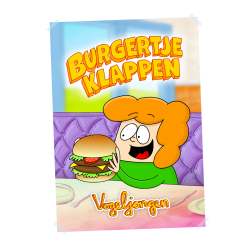 Burgertje Klappen Poster